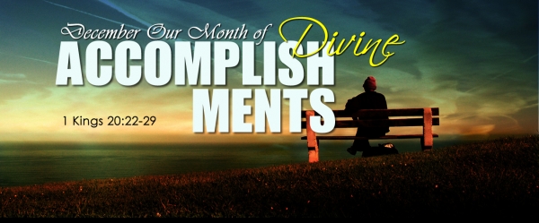 December my month of Divine Accomplishments